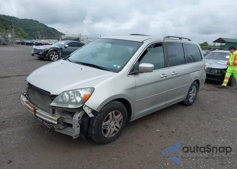 2007 Honda Odyssey Ex from USA, damaged, VIN 5FNRL38447B408195